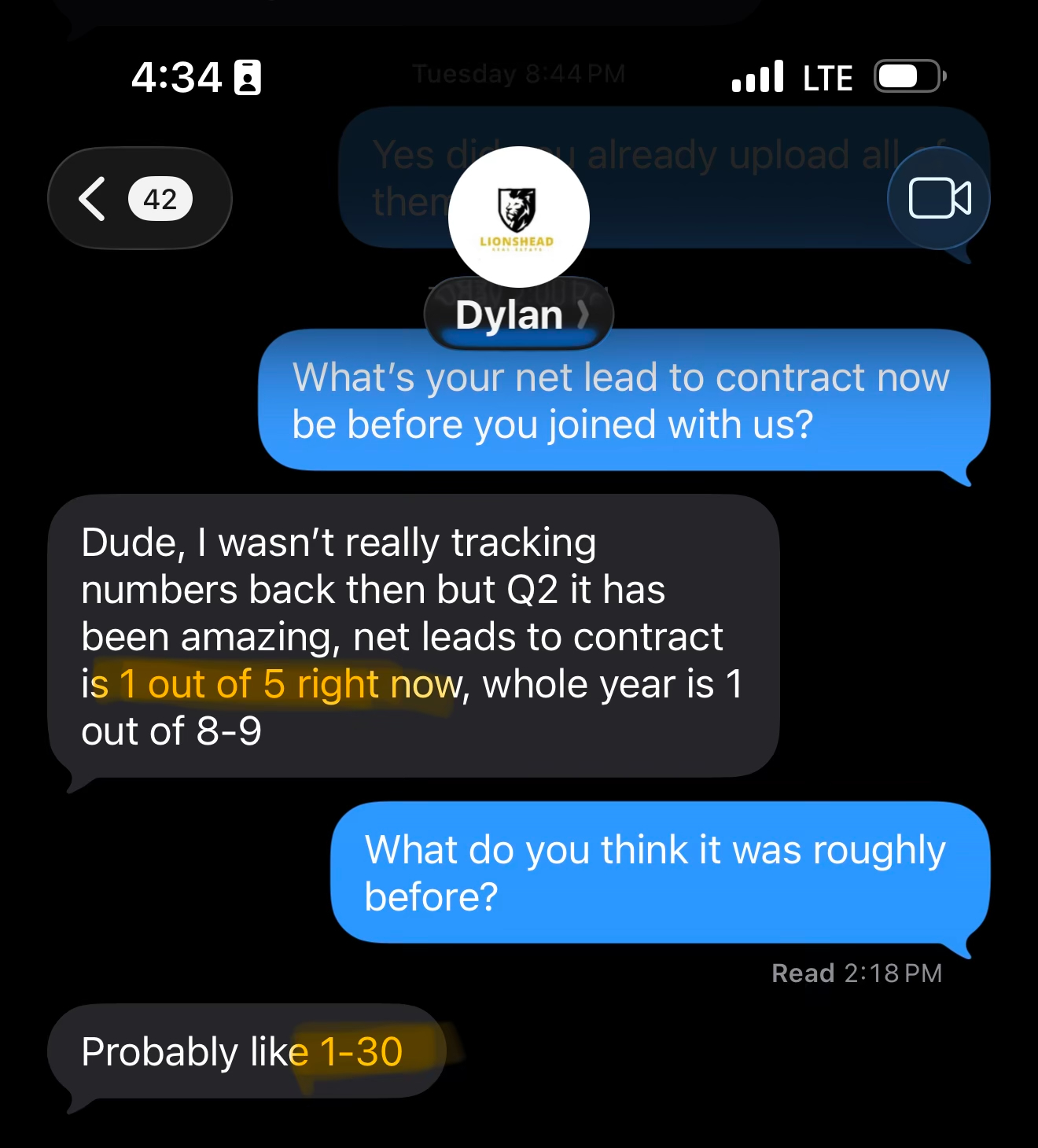 Dylan results